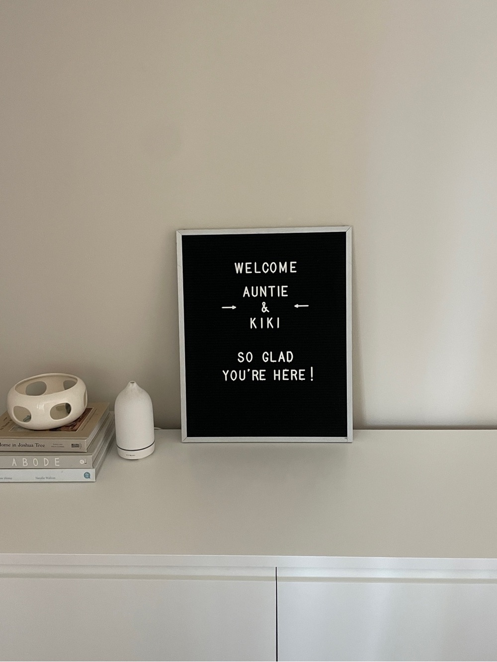 Letterfolk Original 16x20 Black Felt Letter Board + Letters & Case